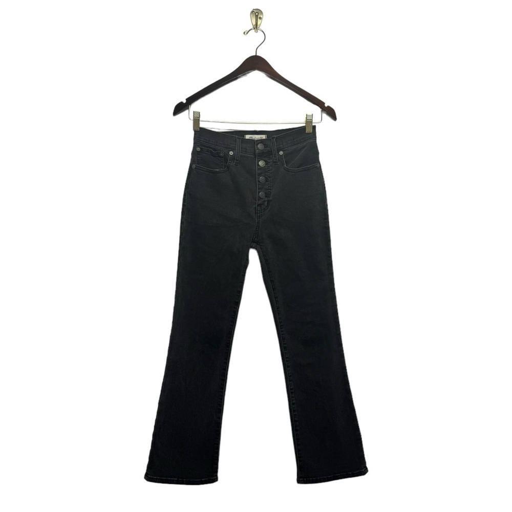 MADEWELL Cali Demi-Boot Jeans Bellspring Wash Button-Front Edition 25 - Picture 6 of 13